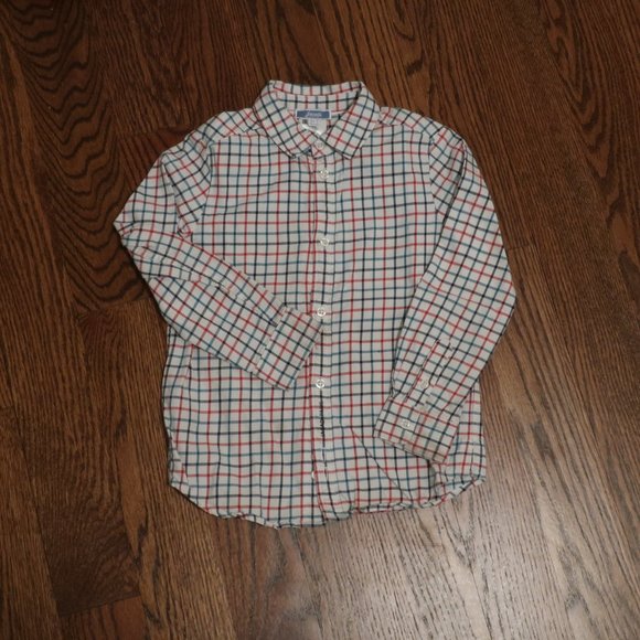 Jacadi Boys Checked Shirt and Colorblock Sweater Set, Size 6 - Picture 11 of 15